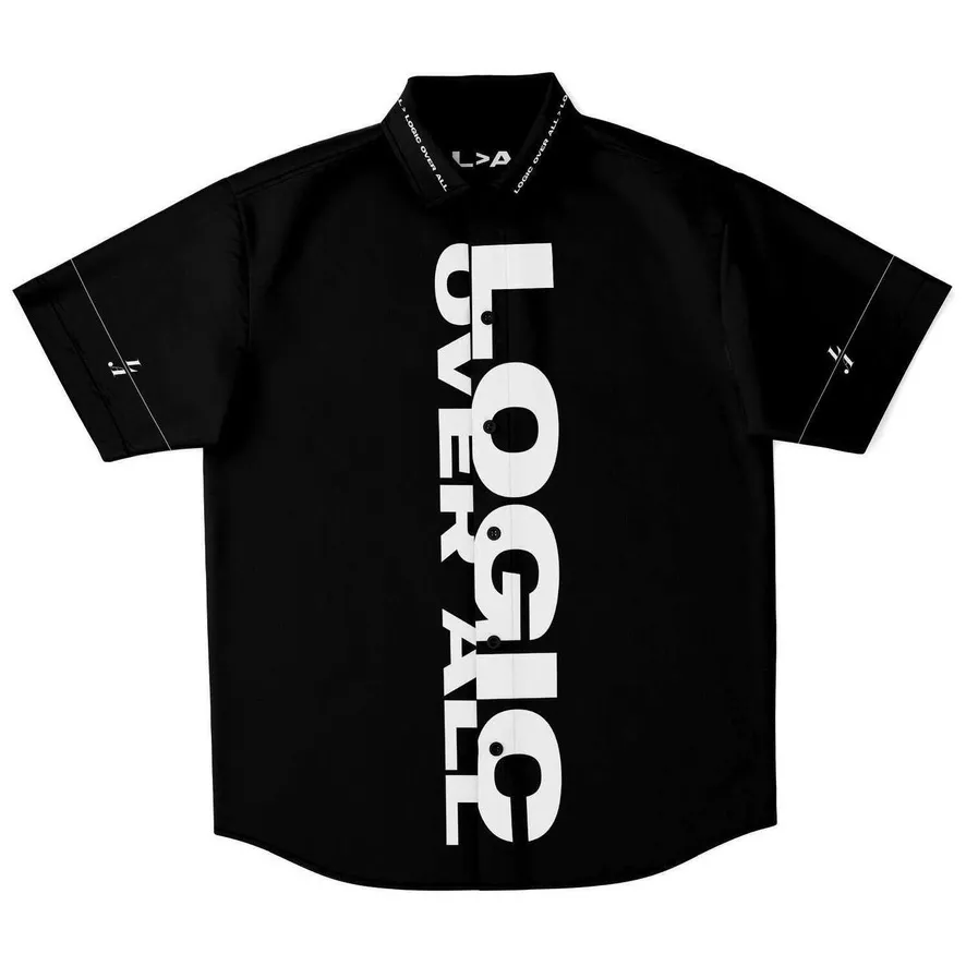 Logic Over All black shirt